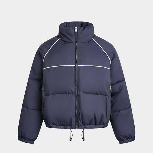 Panel Stitching | Stand Collar Coat