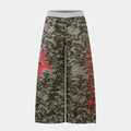 Vintage Print Sweatpants | Loose Fit Drawstring Streetwear Trousers - Santo 