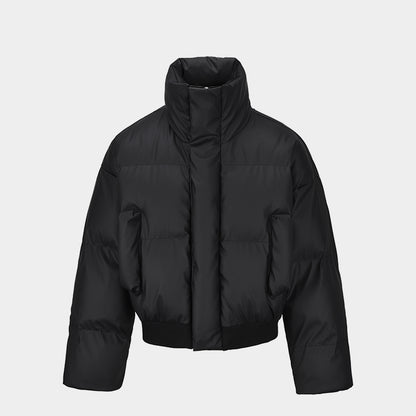 Veste bomber oversize avec point de flamme