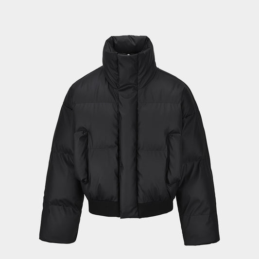 Veste bomber oversize avec point de flamme