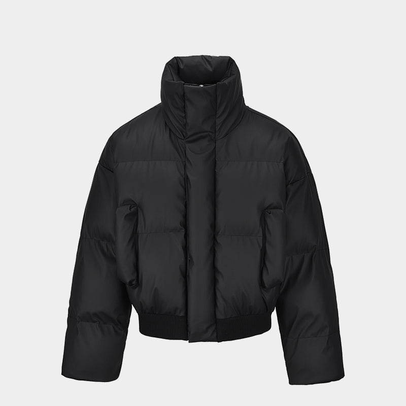 Veste bomber oversize avec point de flamme