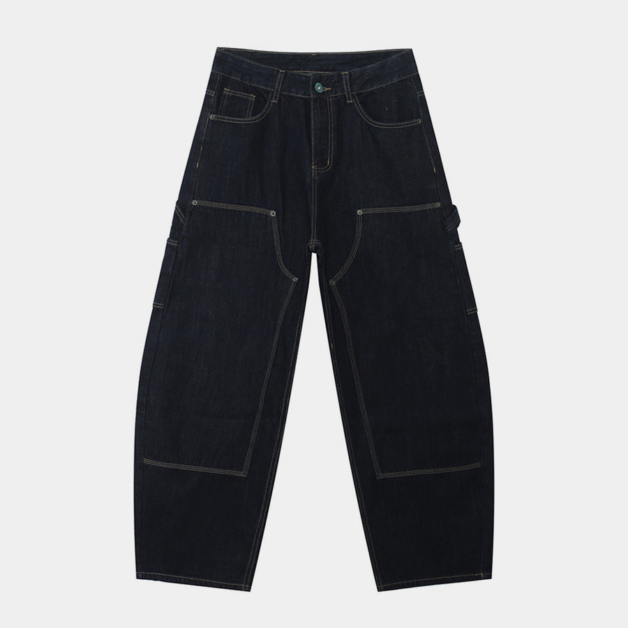 Jeans Y2K lavati e sbiaditi vintage
