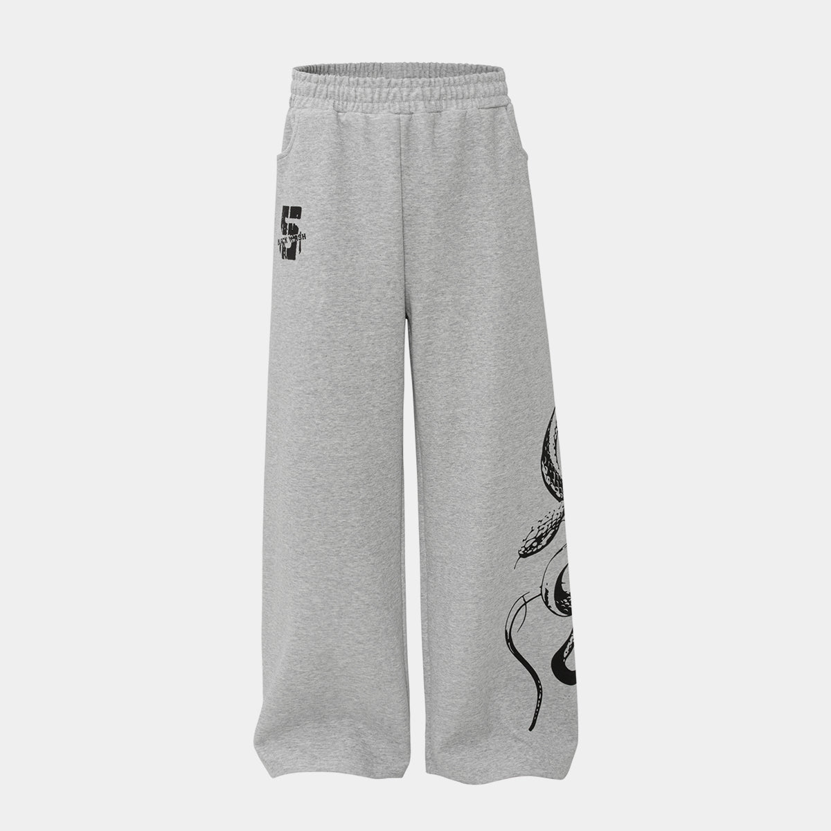 Snake Print | Baggy Sweatpants - Santo 