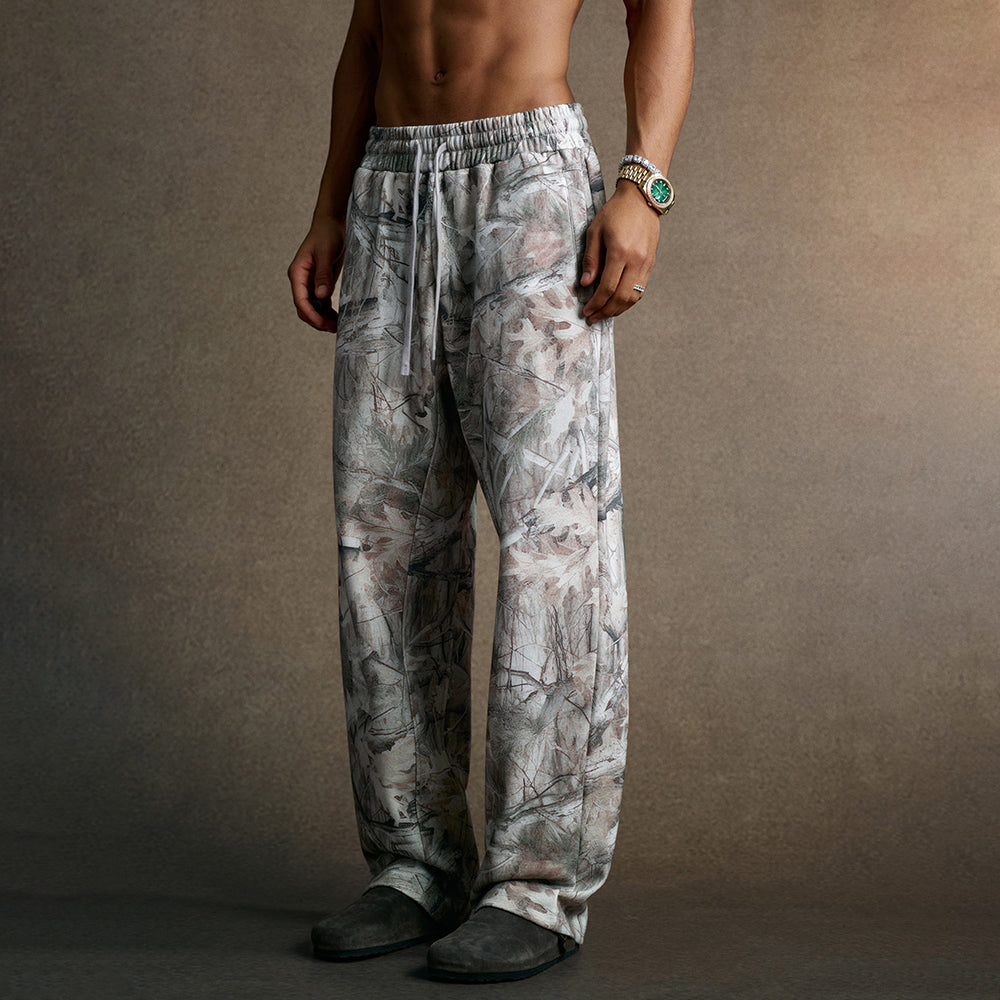 Leaf Camo Pattern | Baggy Pants - Santo 