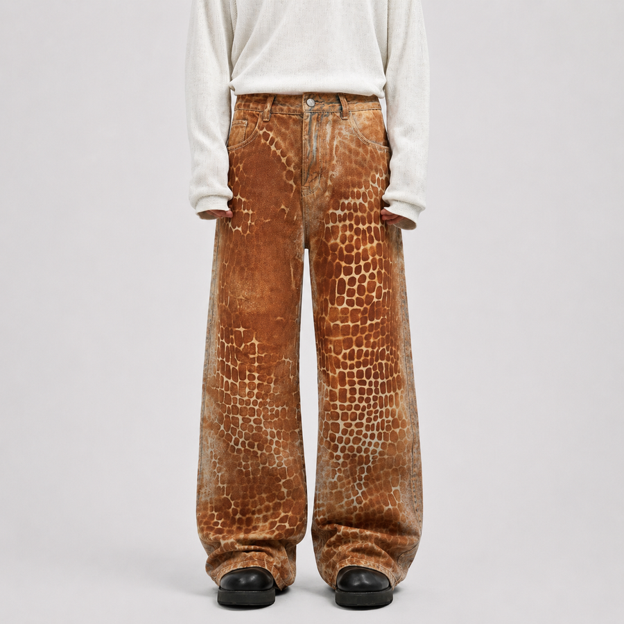 Giacca di jeans sfrangiata