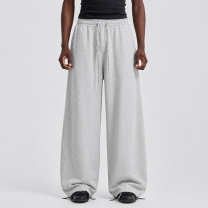 Drawstring Wide Leg Relaxed Sweatpants