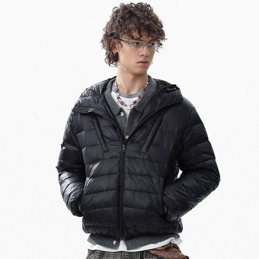 Structured Quilted | Hooded Puffer Jacket