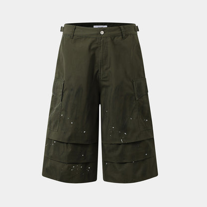 Splatter-Paint | Cargo Shorts - Santo 
