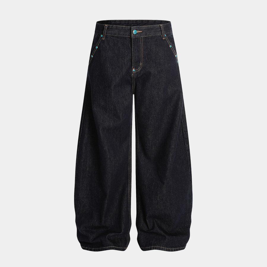 Destroyed | Distressed Schwarze Jeans