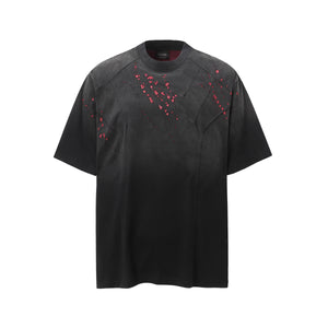 Splatter Graphic | Black T-Shirt - Santo 