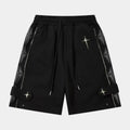 Star | Zip Up Shorts - Santo 