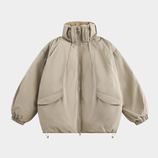 Minimalist Windproof | Stand Collar Jacket