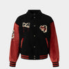 Casual Loose Fit Streetwear | Colorblock Patchwork Jacket - Santo 