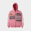 Washed Racing | Zip Up Hoodie