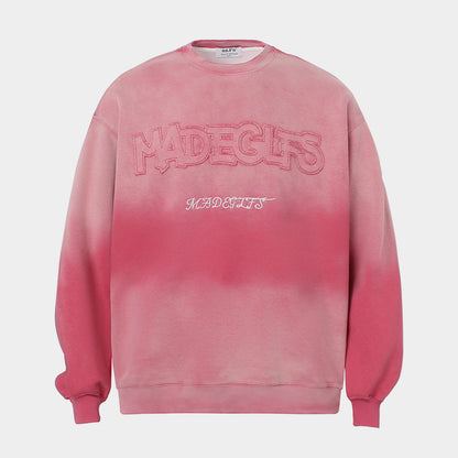 Embroidered Graphic Gradient | Casual Sweatshirt - Santo 