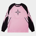 Star Panel Contrast | Patchwork Sweatshirt - Santo 
