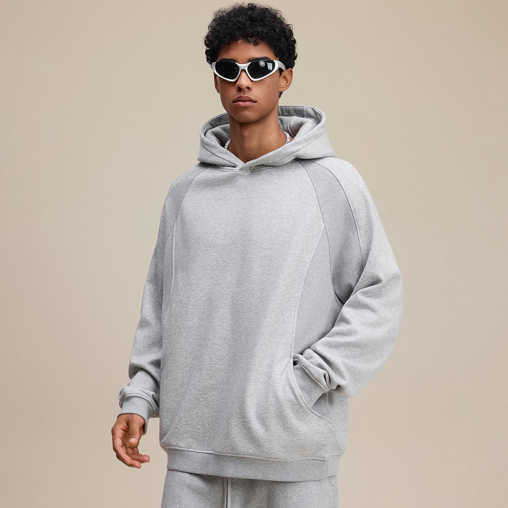 Colorblock Panel Design | Oversized Hoodie - Santo 