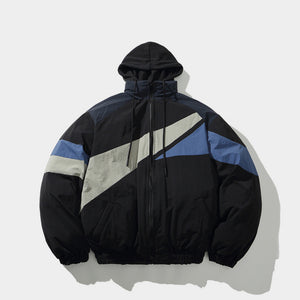 Étoile artistique | Veste bomber surdimensionnée à imprimé graphique