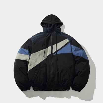 Étoile artistique | Veste bomber surdimensionnée à imprimé graphique