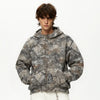 Sweat à capuche zippé à motif camouflage Woodland Spirit |