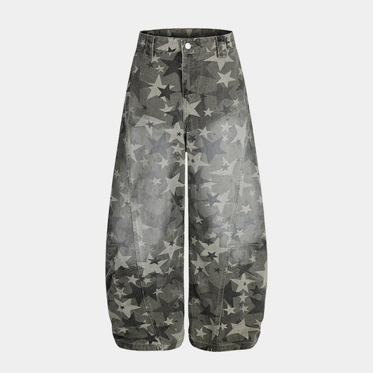 Camouflage | Machete RO Star Wide-Leg Jeans