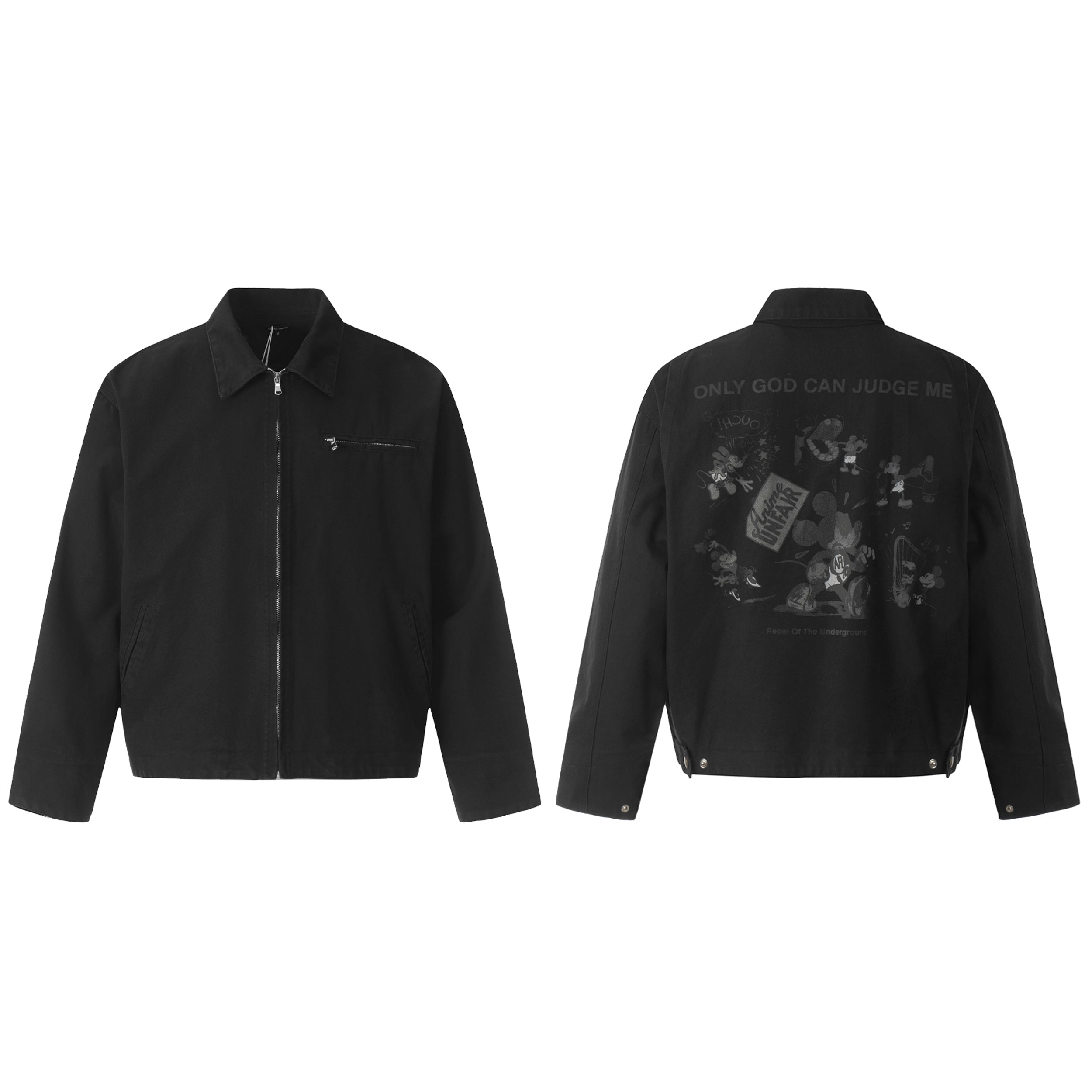 Rebel | Graffiti Graphic Jacket