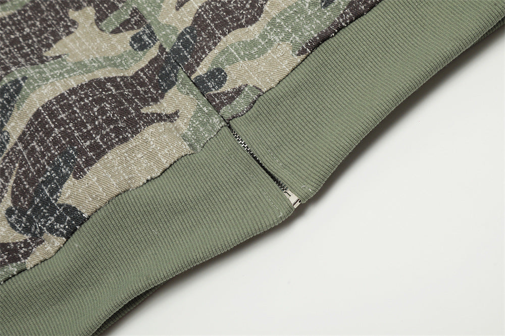 Felpa con cappuccio Camo Lite | Camouflage Zip-Up