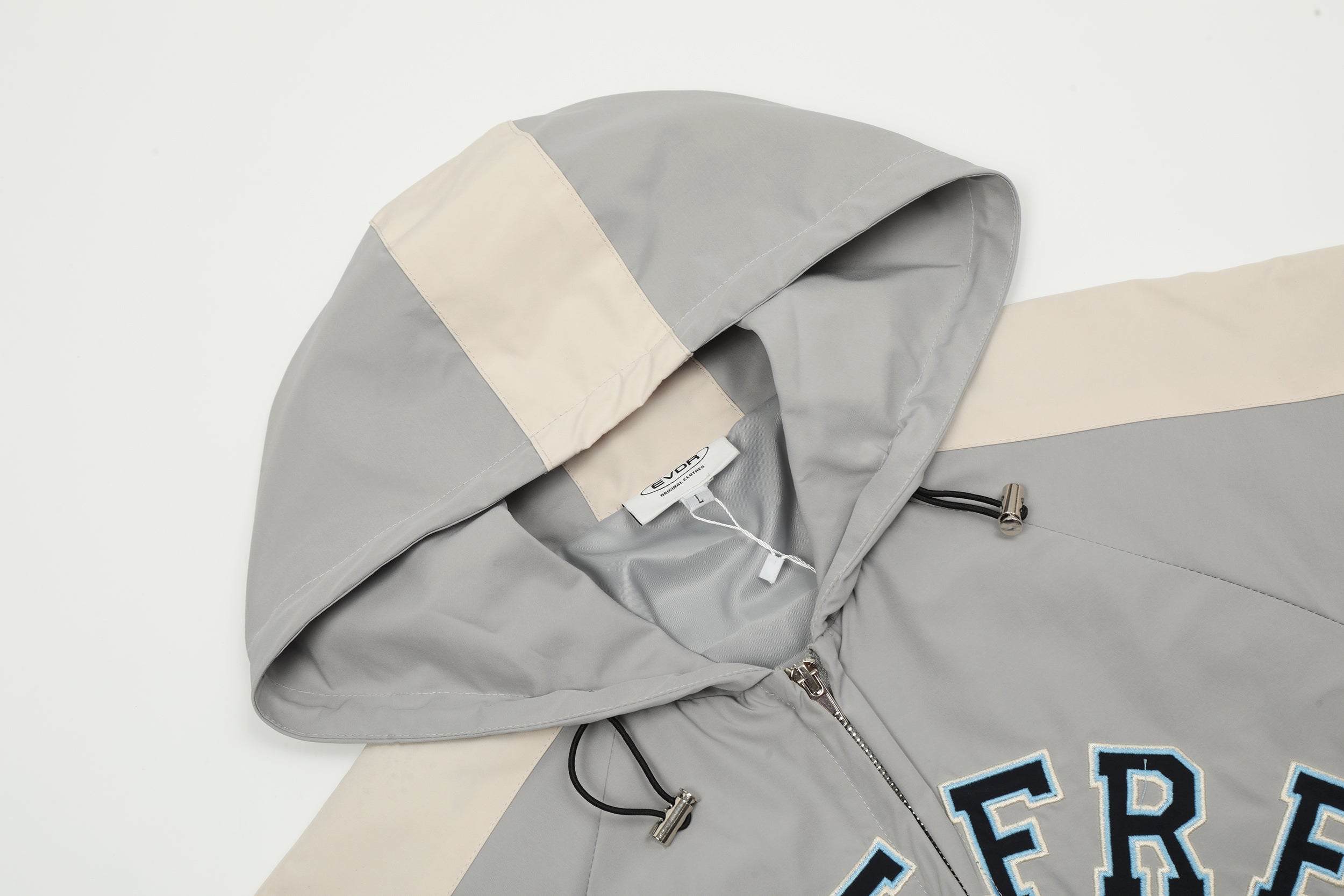 Sorglos | Retro Athletic Zipper Hoodie