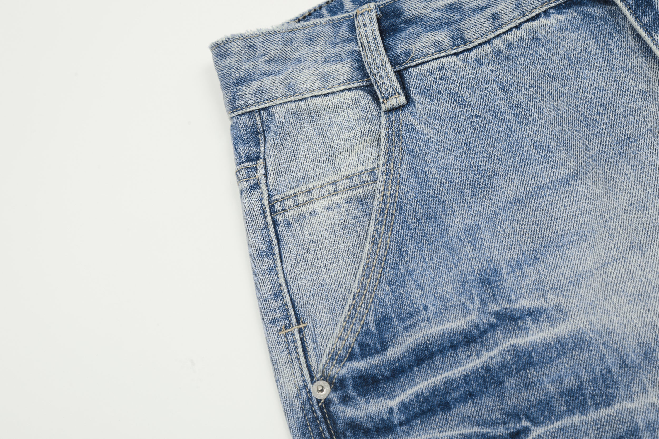 Délavage clair | Jean en denim décontracté