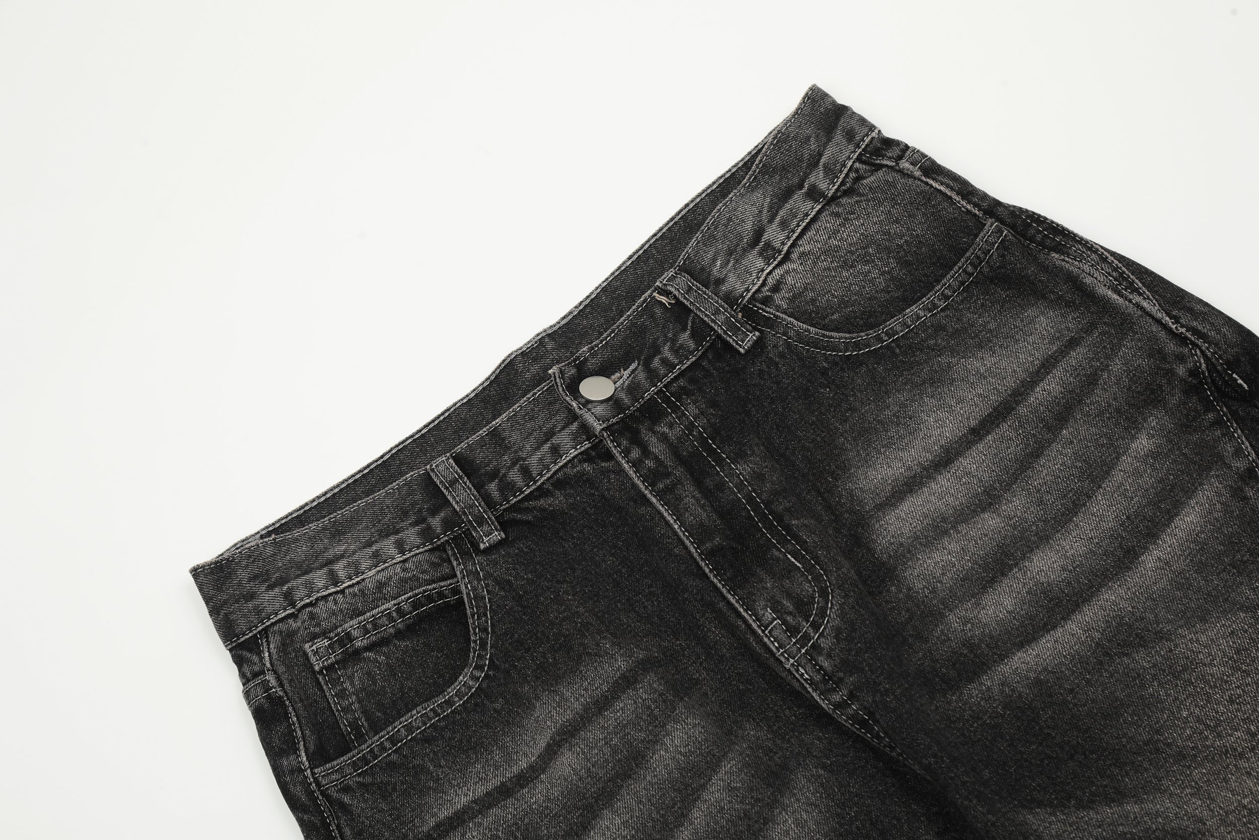 Urban Fade | Distressed Wide-Leg Jeans