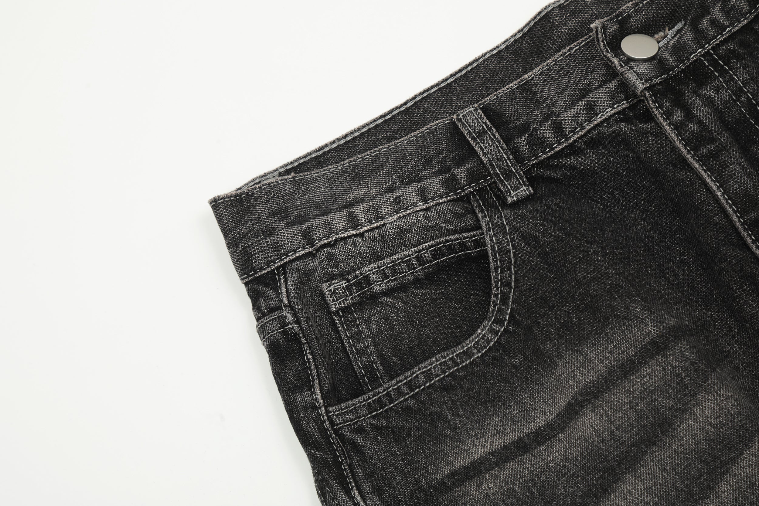 Urban Fade | Distressed Wide-Leg Jeans