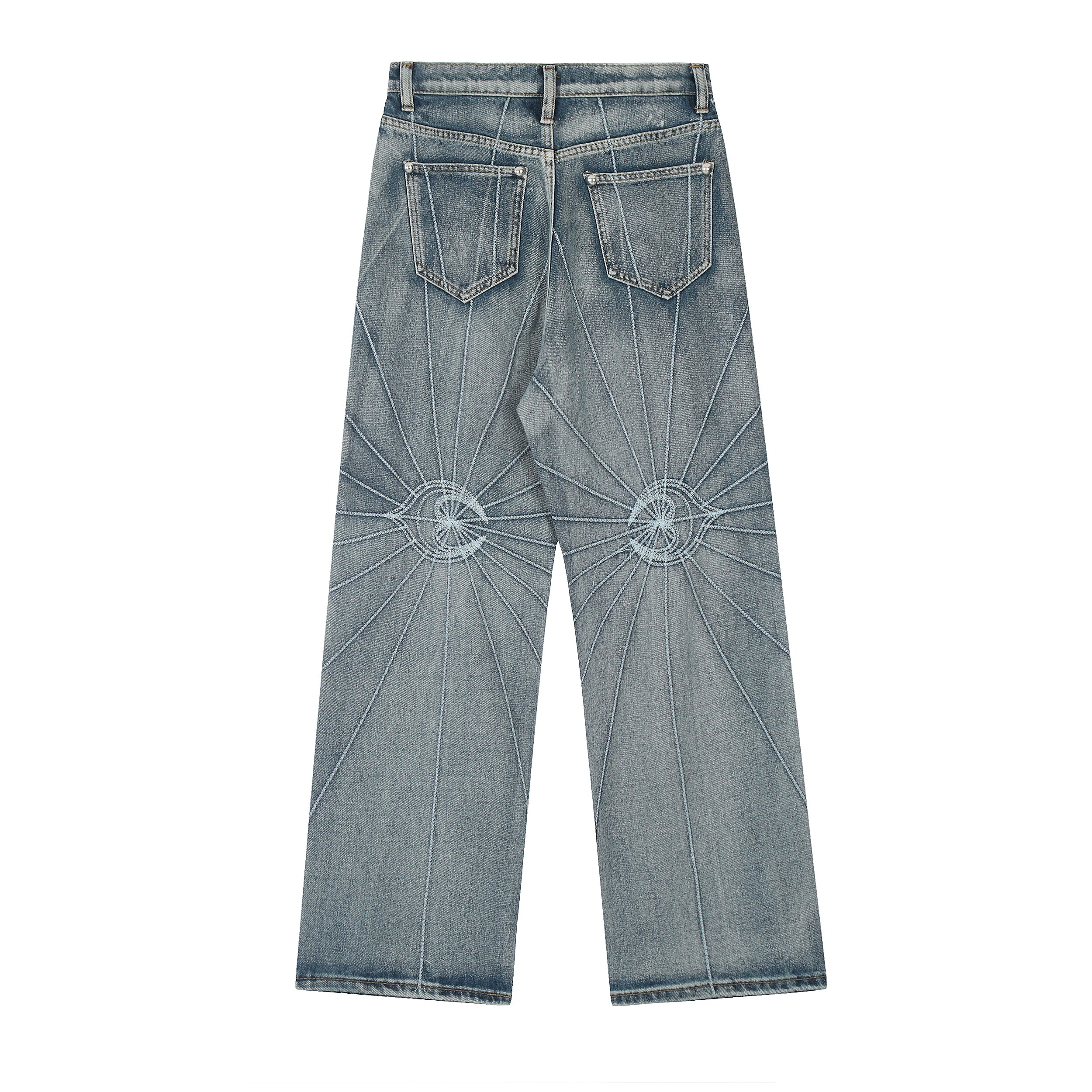 Spinnennetz | Gemusterte Jeans