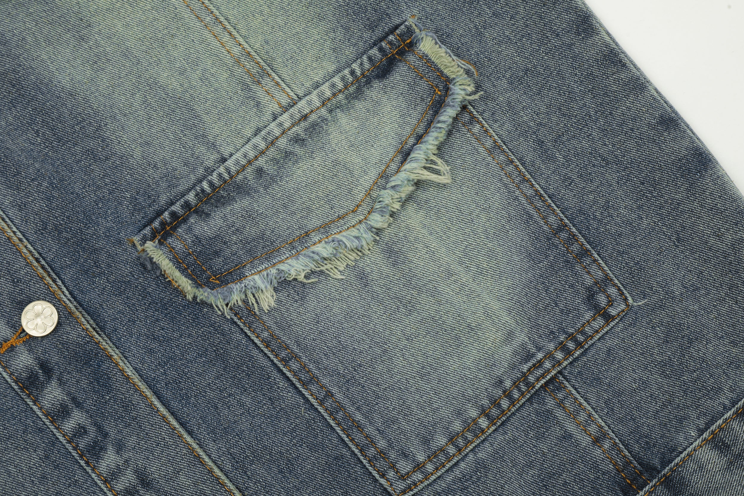 Patch Blend | Retro Patchwork Denim Jacke