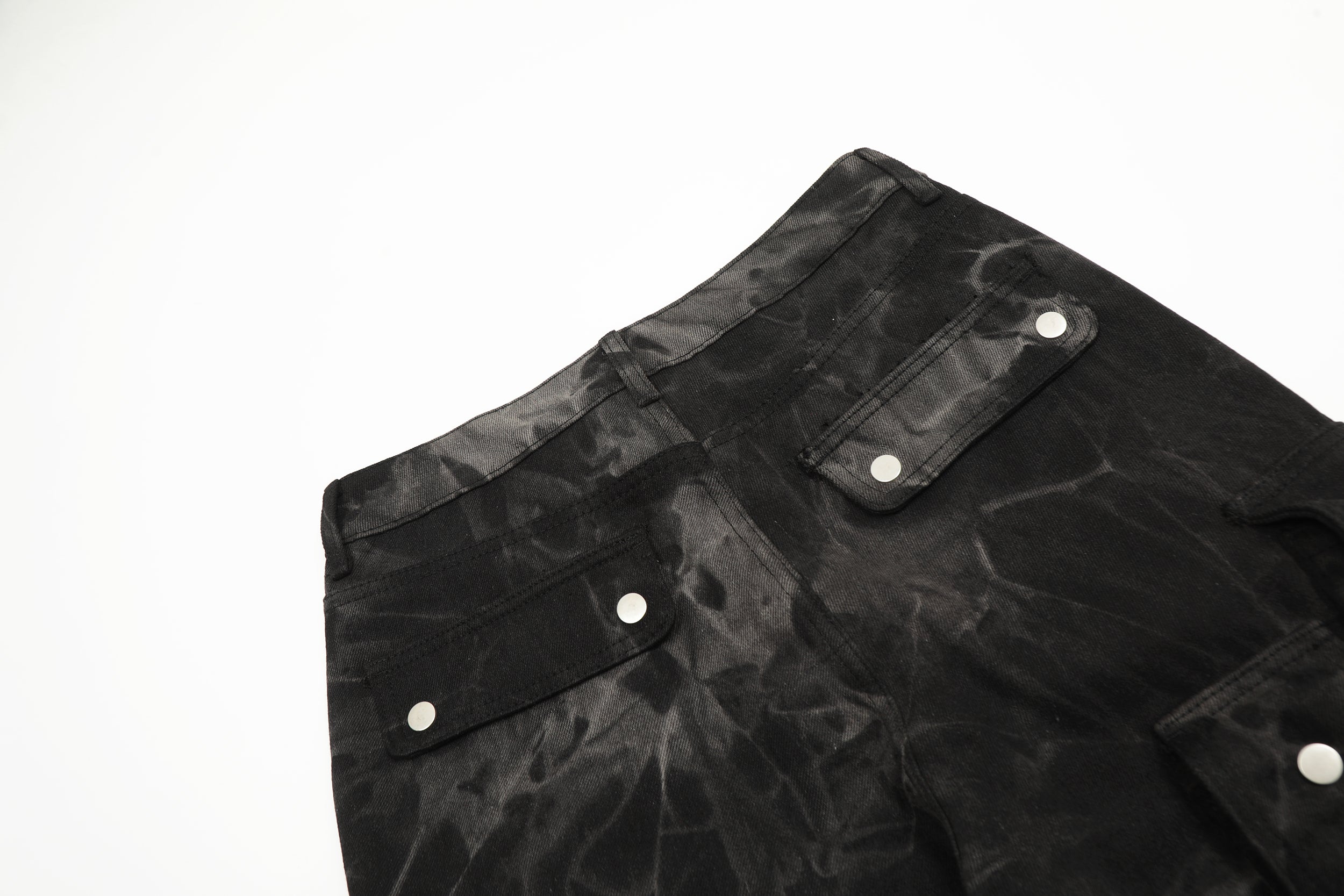 Marble Black | Utility Cargo Pants