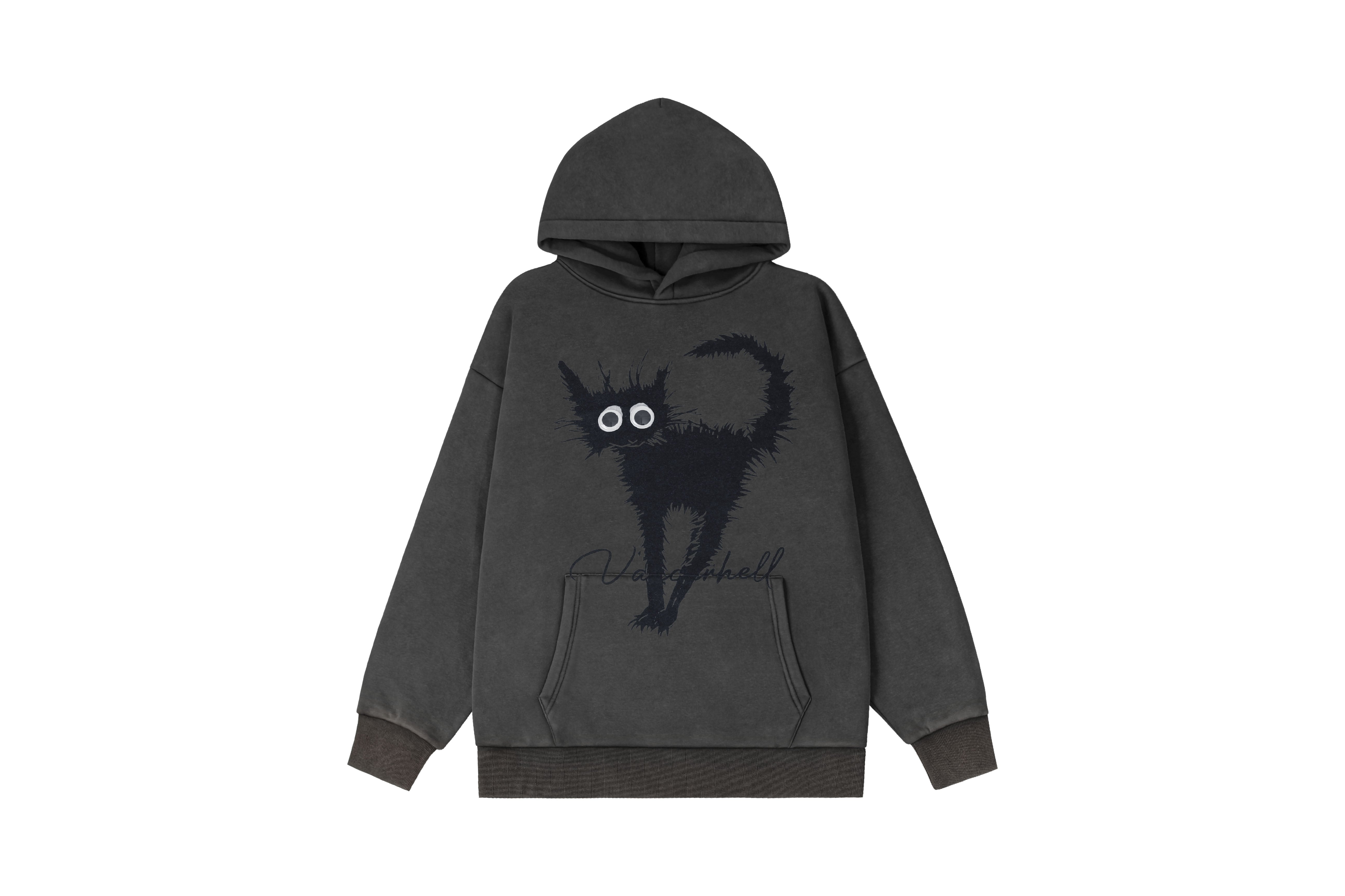 Whisker Edge | Cat Graphic Hoodie