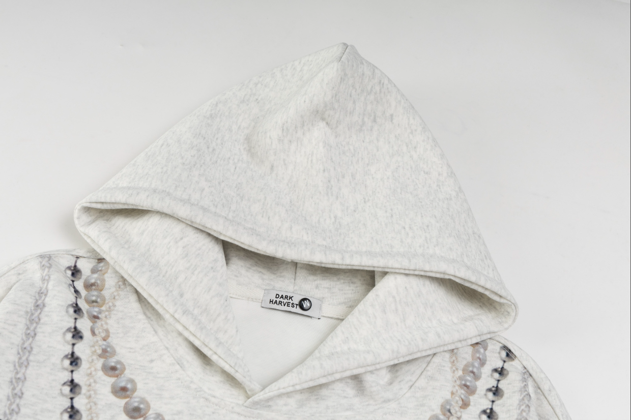 Chains Print | Graphic Hoodie - Santo 