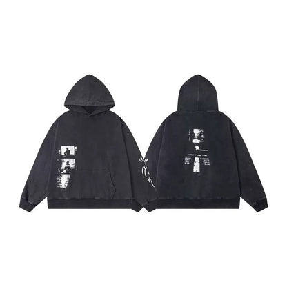 Abstract Look | Artistic Print Hoodie