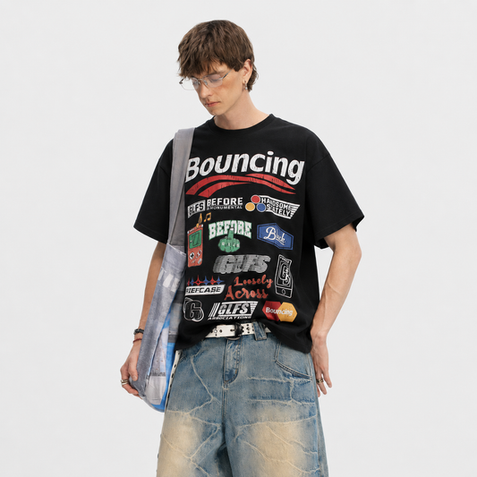 Bouncing | Vintage T-Shirt - Santo 