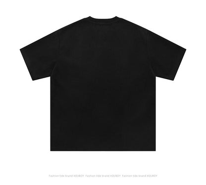 Futuristic | Hip Hop Star Rivet T Shirt - Santo 