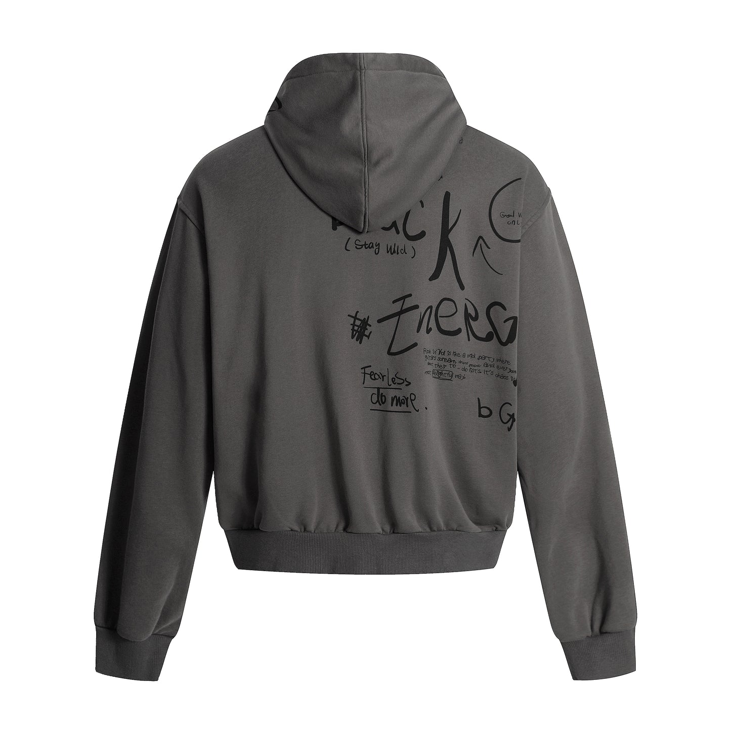 Portrait Graphic | Zip-Up Hoodie - Santo 