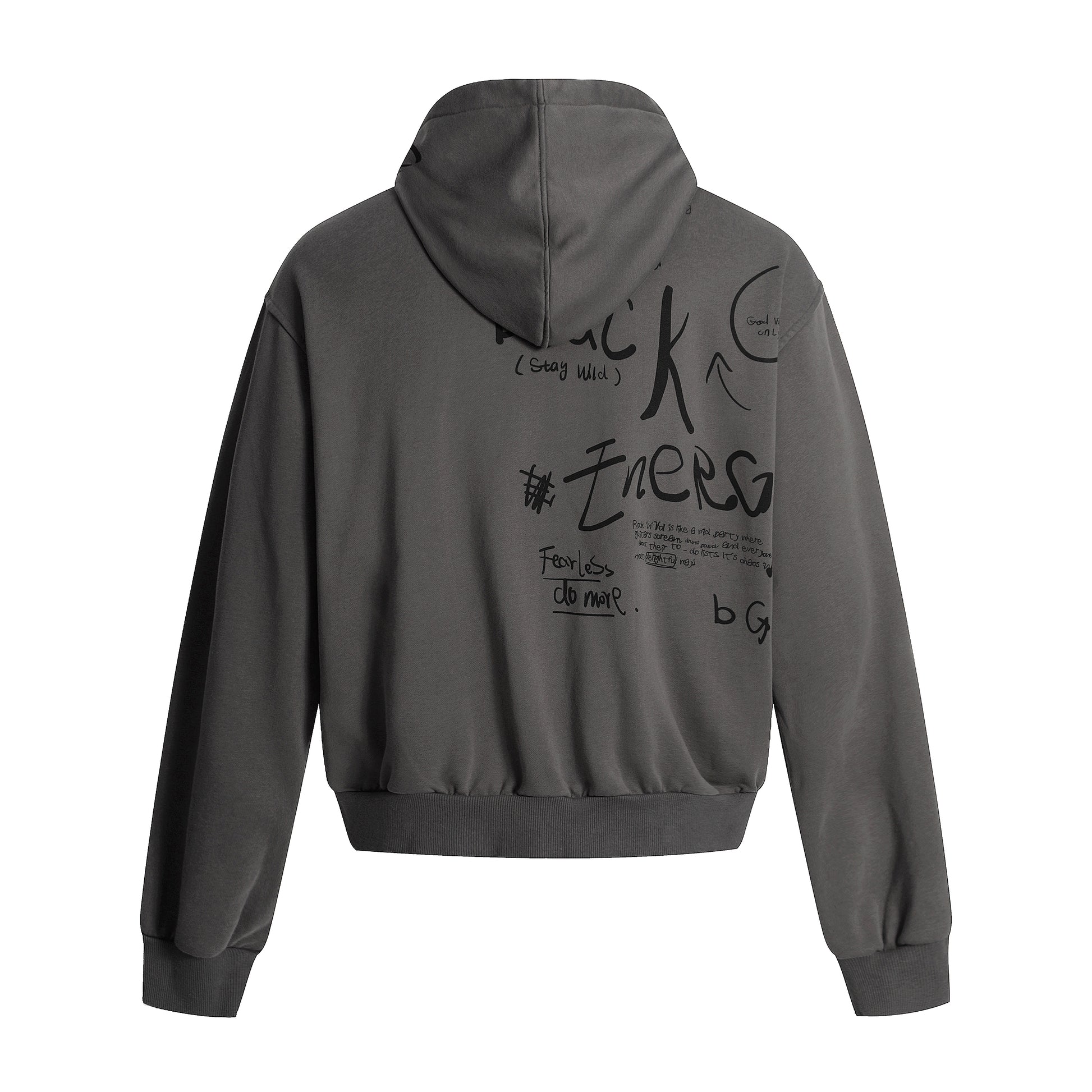 Portrait Graphic | Zip-Up Hoodie - Santo 