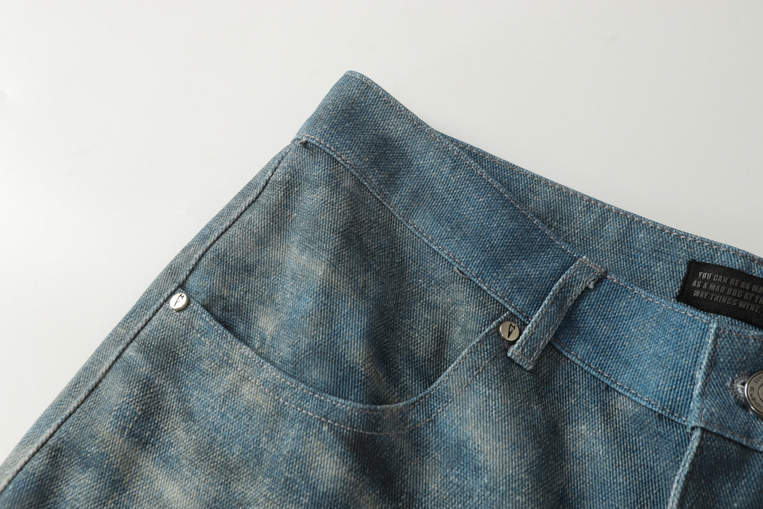 Wrinkle Washed | Stacked Jeans - Santo 