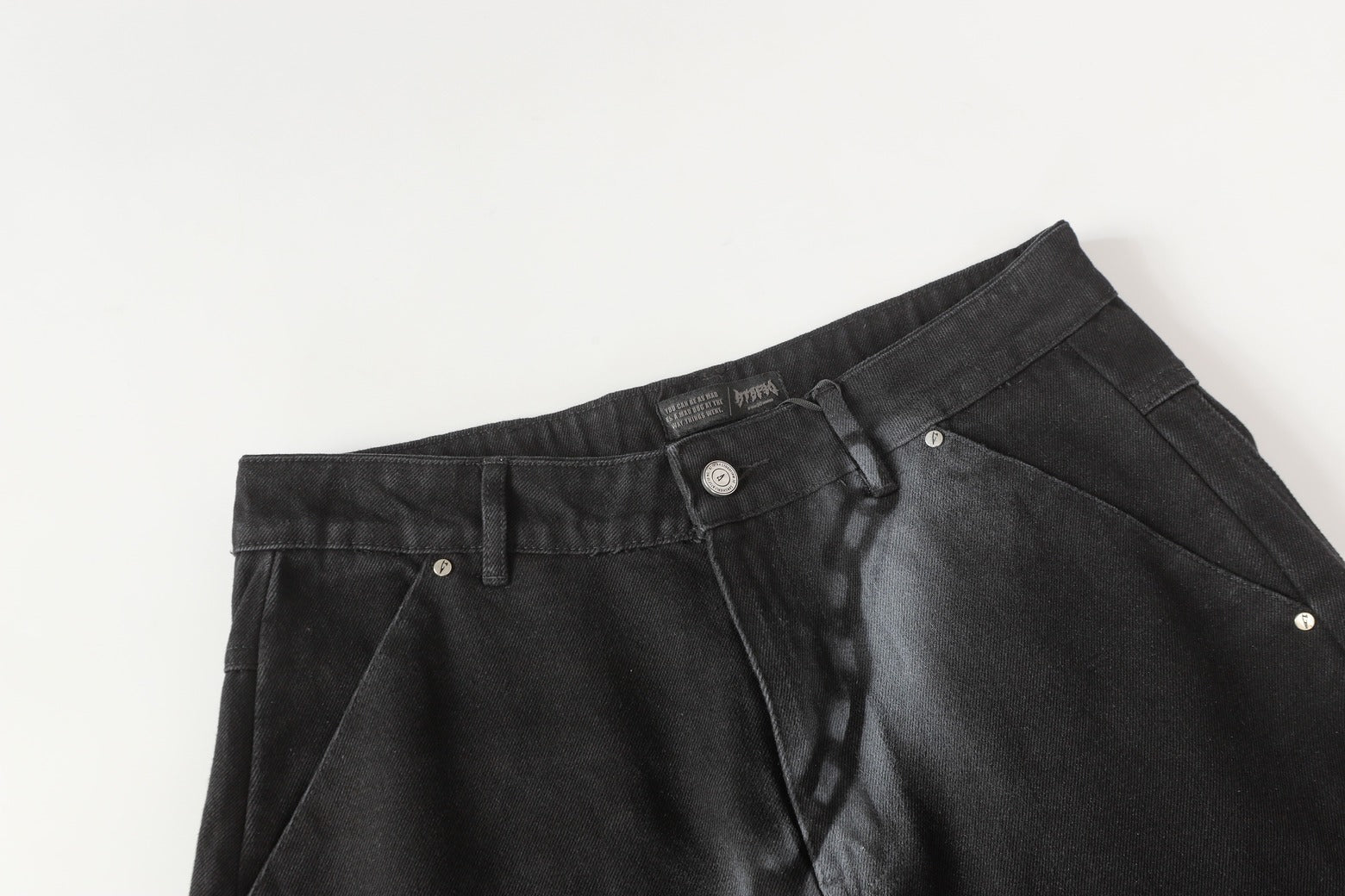 Chain Print | Baggy Jeans - Santo 