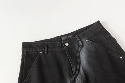 Chain Print | Baggy Jeans - Santo 