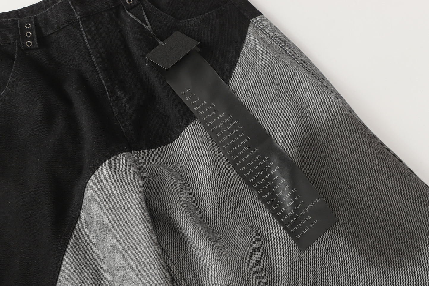 Two-Tone Fade Wash | Wide Jeans - Santo 