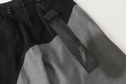 Two-Tone Fade Wash | Wide Jeans - Santo 