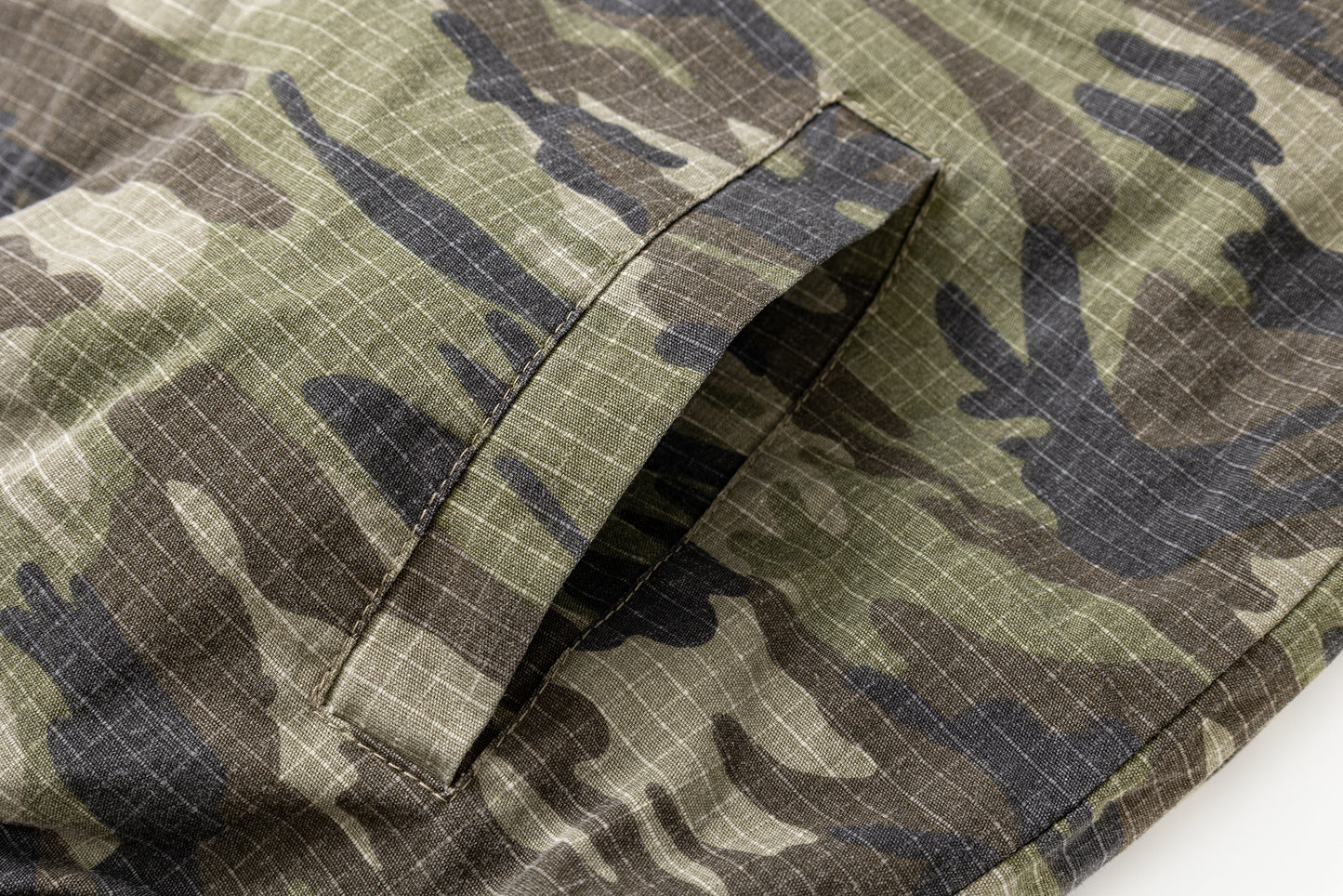 Camo Fur | Hooded Jacket - Santo 