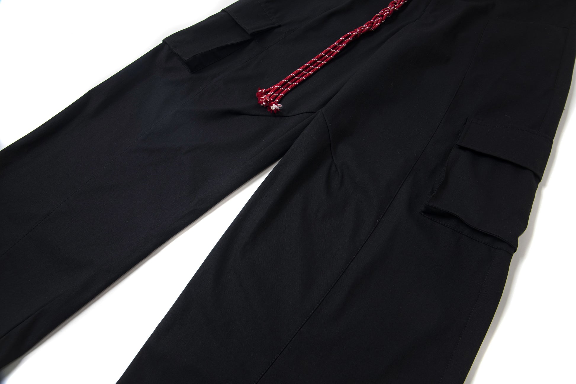 Plaid Waist Detail | Cargo Pants - Santo 