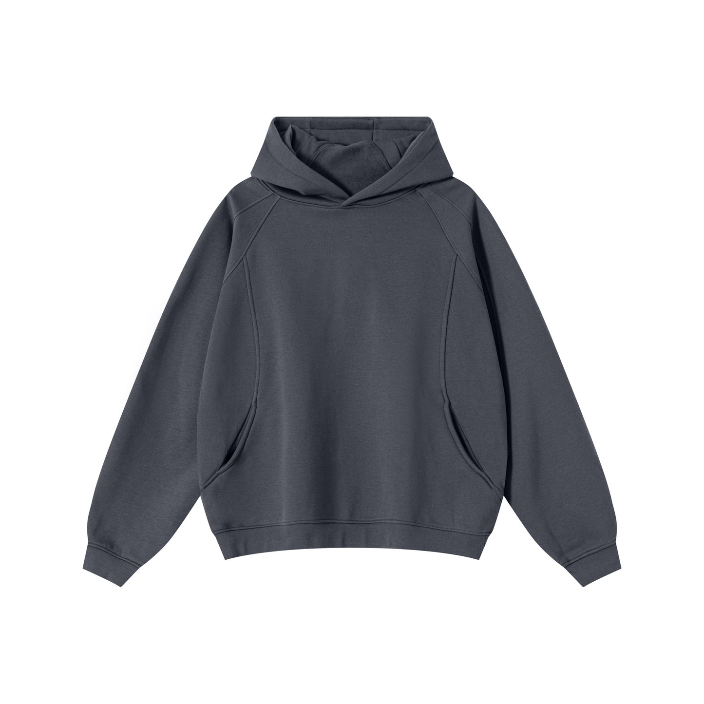 Colorblock Panel Design | Oversized Hoodie - Santo 