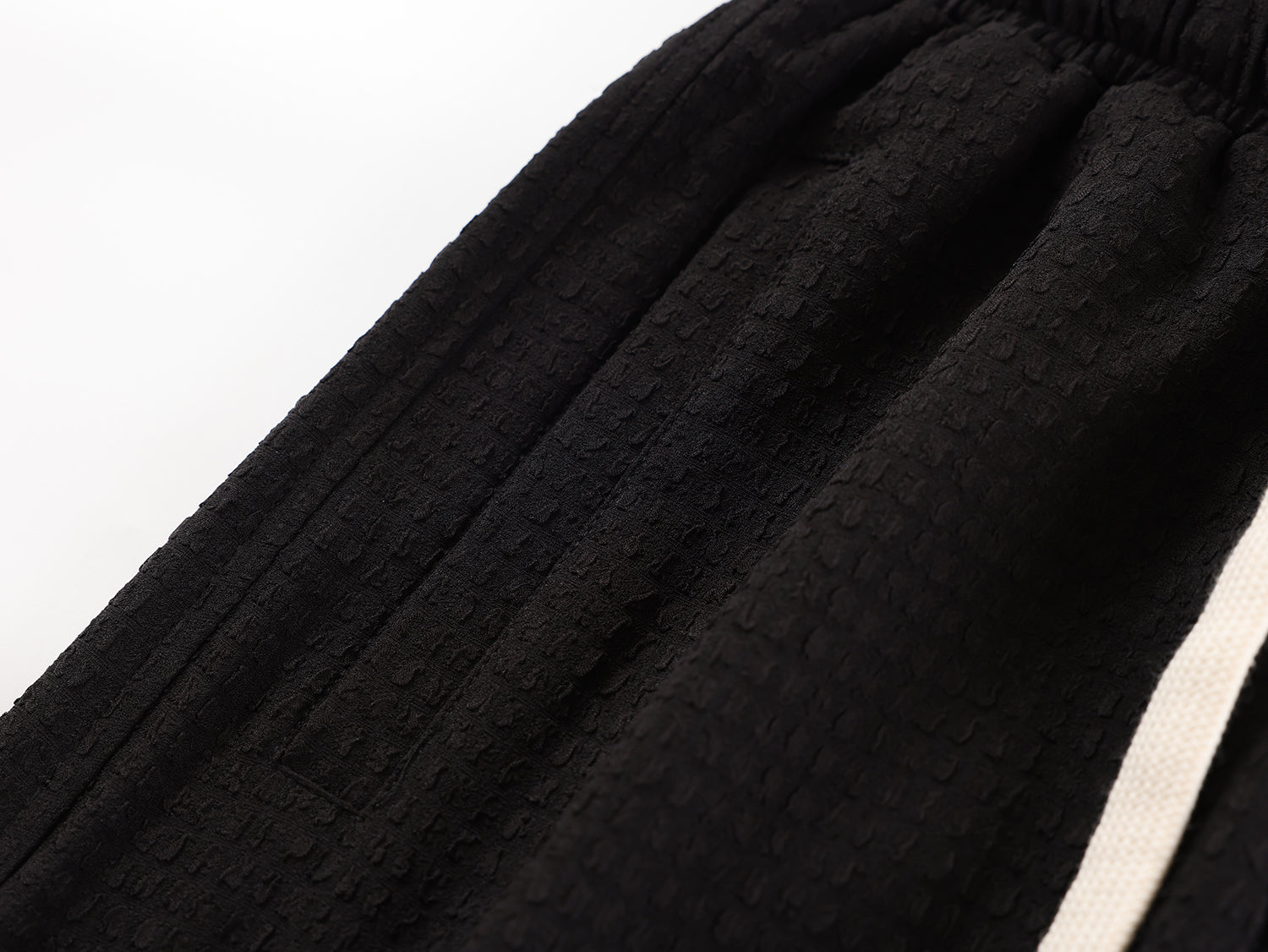 Waffle Drawstring Wide | Jogger Pants - Santo 